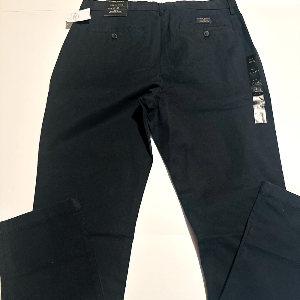 Banana Republic Lived in chino slim fit men’s black 32/32